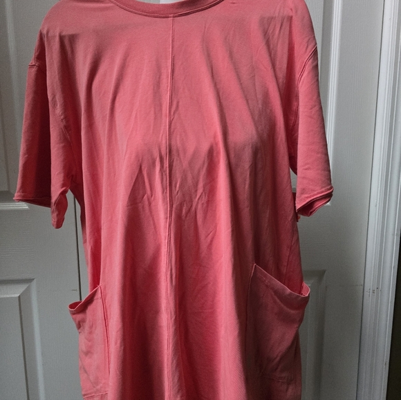 NWT FP Movement Hot Shot Tee Romper In Hibiscus - Picture 4 of 7